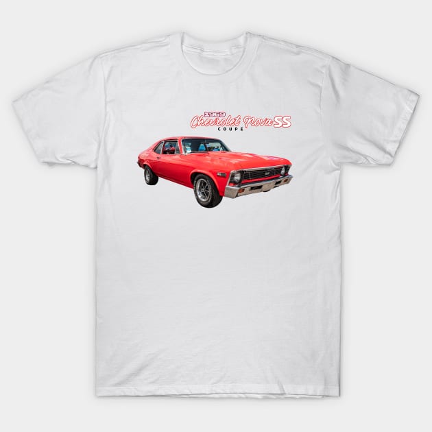 1969 Chevrolet Nova SS Coupe T-Shirt by Gestalt Imagery